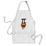 Funny pi pirate halloween apron