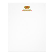 Funny Pie Personalized Letterhead
