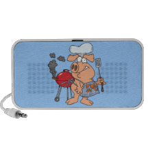 funny pig out BBQ barbecue piggy pig Mp3 Speaker