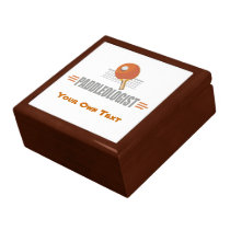 Funny Ping Pong Lover gift boxes