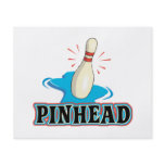 funny pinhead bowling design flyers