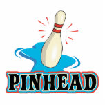 funny pinhead bowling design photo sculptures
