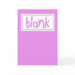 Funny Pink Humour Happy Birthday Girl Card
