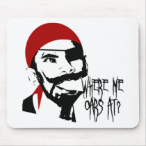 Funny Pirate mousepads