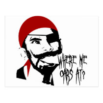 Funny Pirate postcards