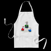 Funny Poker Cow Games aprons