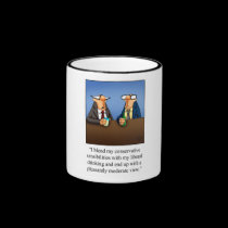 Funny Politics and Drinking Cartoon Gift! mugs