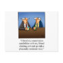 Funny Politics and Drinking Cartoon Gift! Post Cards