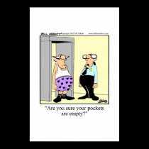 Funny poster for the security minded! posters