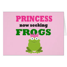 Funny Princess Greeting Card