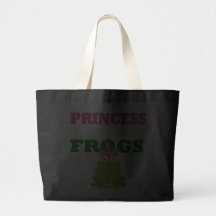 Funny Princess Tote Bags
