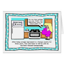 Funny Prison Cartoon Cards
