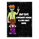 Funny Prison Greetings Card
