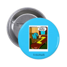 Funny Psychiatry Cartoon On Quality Button