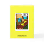 Funny Psychiatry Cartoon On Quality Greeting Card