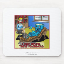 Funny Psychiatry Mouse Pad