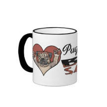 Funny Pug BBQ Mug