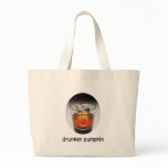 Funny pumpkin halloween bags