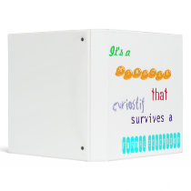 Funny quote school binder