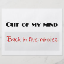 Funny quotes full color flyer