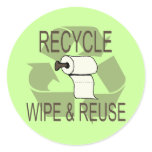 Funny Recycle Stickers