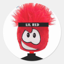 Funny Red Stickers