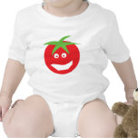 funny red tomato icon tees