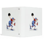 funny redneck bowler bowling humour design binders