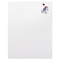 funny redneck bowler bowling humour design personalized letterhead