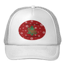 Funny reindeer christmas gifts mesh hat