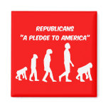 Funny Republicans Fridge Magnet