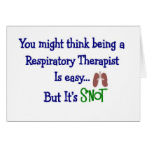 Funny Respiratory Therapy Gifts Card