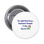 Funny Respiratory Therapy Gifts Pin