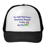 Funny Respiratory Therapy Gifts Trucker Hats