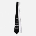 Funny Retirement Design. Who Cares, I'm Retired Necktie