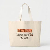 Funny Retirement Gifts Canvas Bags