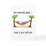 Funny retirement humor greeting cards