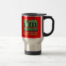 funny retirement mug