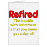 Funny Retirement Saying Cards