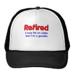 Funny Retirement Saying Mesh Hats