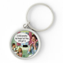 Funny Retro Premium Keychain 1