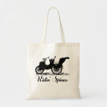 Funny Ridin' Spinas Tote Bags