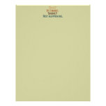 Funny Rise and Shine? Custom Letterhead