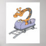 funny roller coaster giraffe print