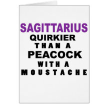 Funny Sagittarius Birthday Card