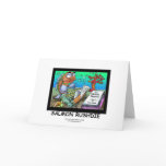 Funny Salman Rushdie Fish Greeting Card