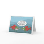 Funny Salmon: Birthday, Anniversary, New Year card