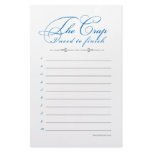 Funny Sarcastic To-Do List: Crap I Need to Finish Customized Stationery