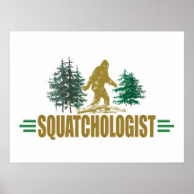 Funny Sasquatch, Sasquatchin Print