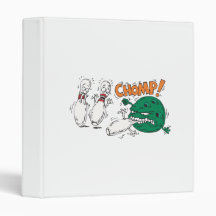 funny savage bowling ball bowling humour binders